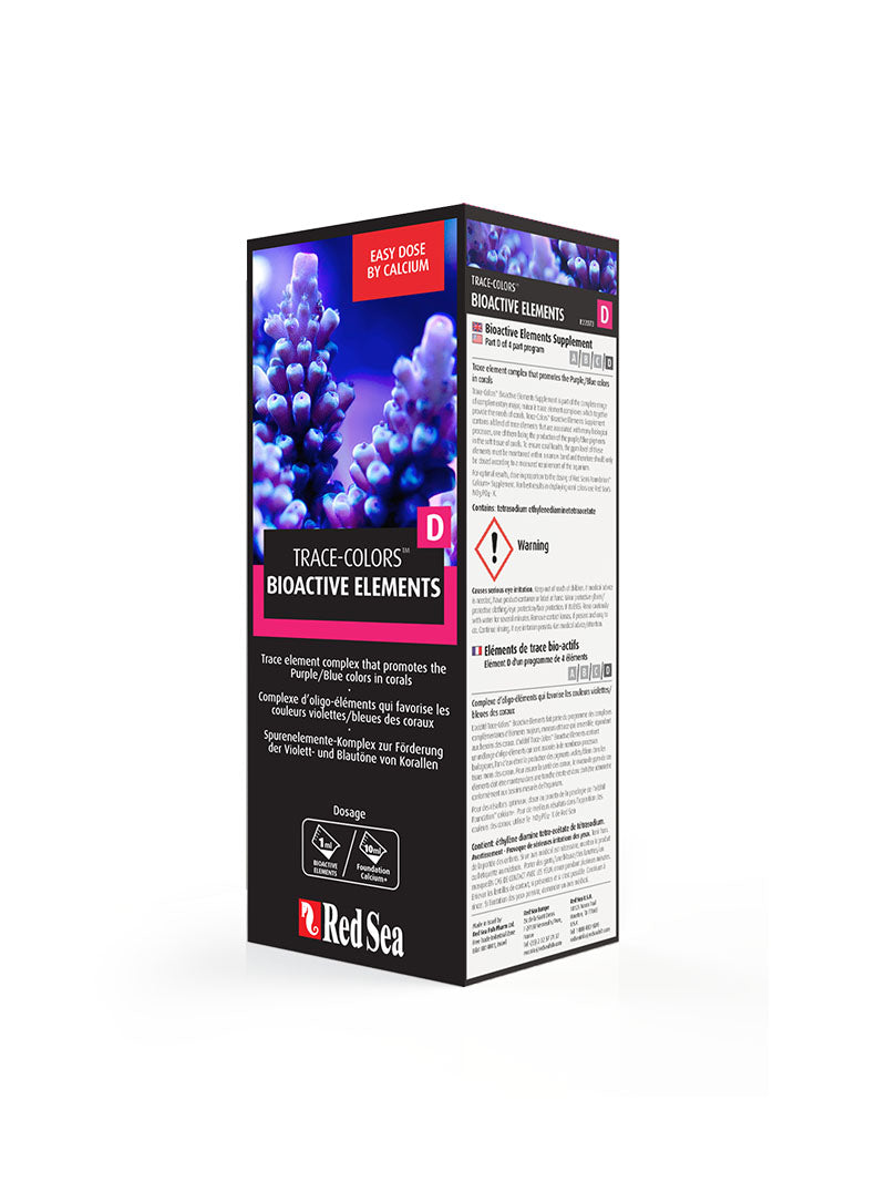 Red Sea Trace Colors D : Bioactiv Elements (18 Elemete)